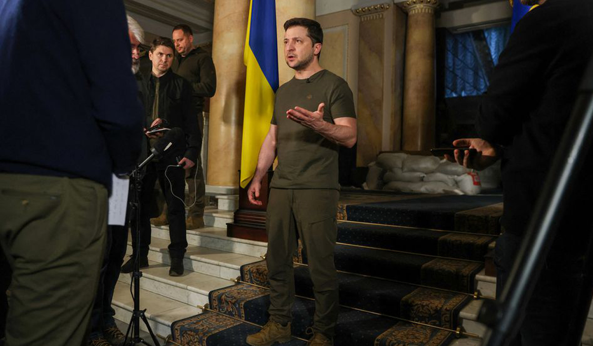 Ukrainian President Volodymyr Zelenskiy
